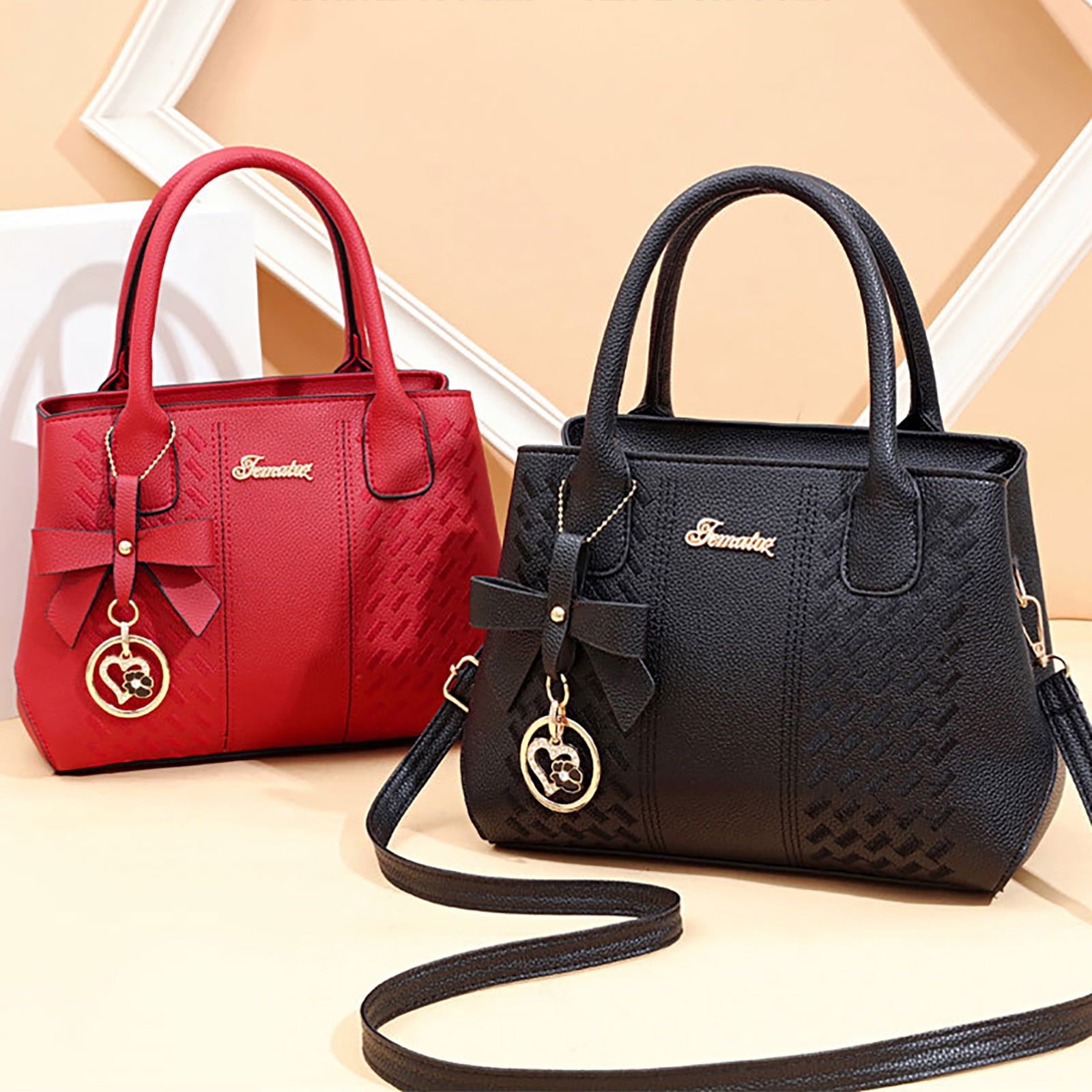 MUSOIE Purses Handbags for Women Shoulder Tote Bags Top Handle Satchel PU Leather Crossbody Bag