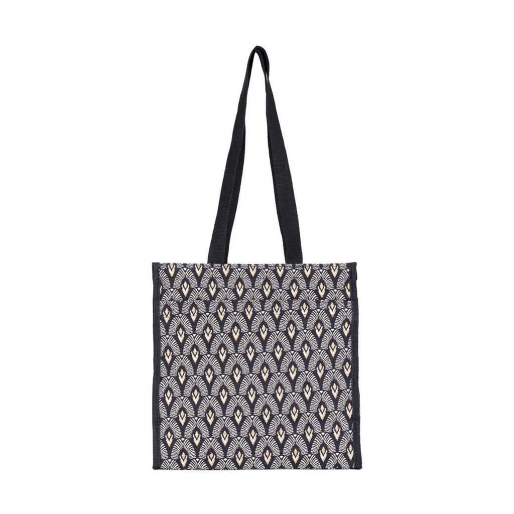 SHOP-LUXOR | BLACK AND WHITE LUXOR SHOPPER BAG