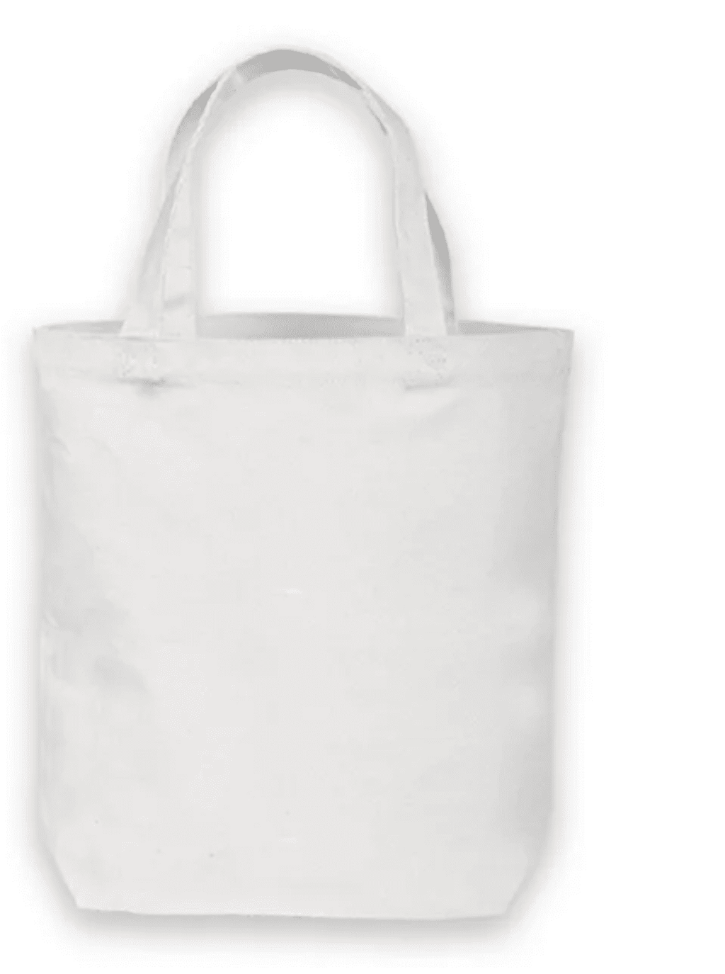 (3 pack) Hello Hobby, Large White Canvas Open Tote Bag with Straps, 13.5” x 13.5” x 3.5”, 3 pack