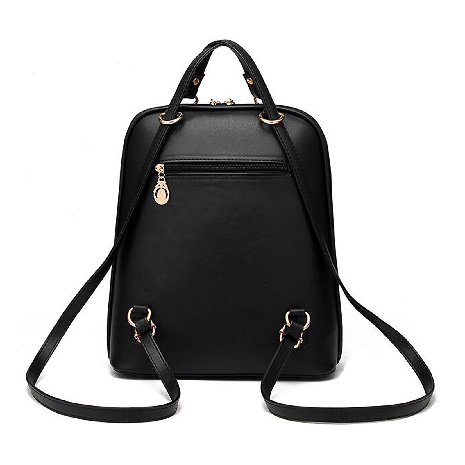MUSOIE Backpack Purse for Women Fashion Ladies PU Leather Convertible Travel Shoulder Bags Handbag