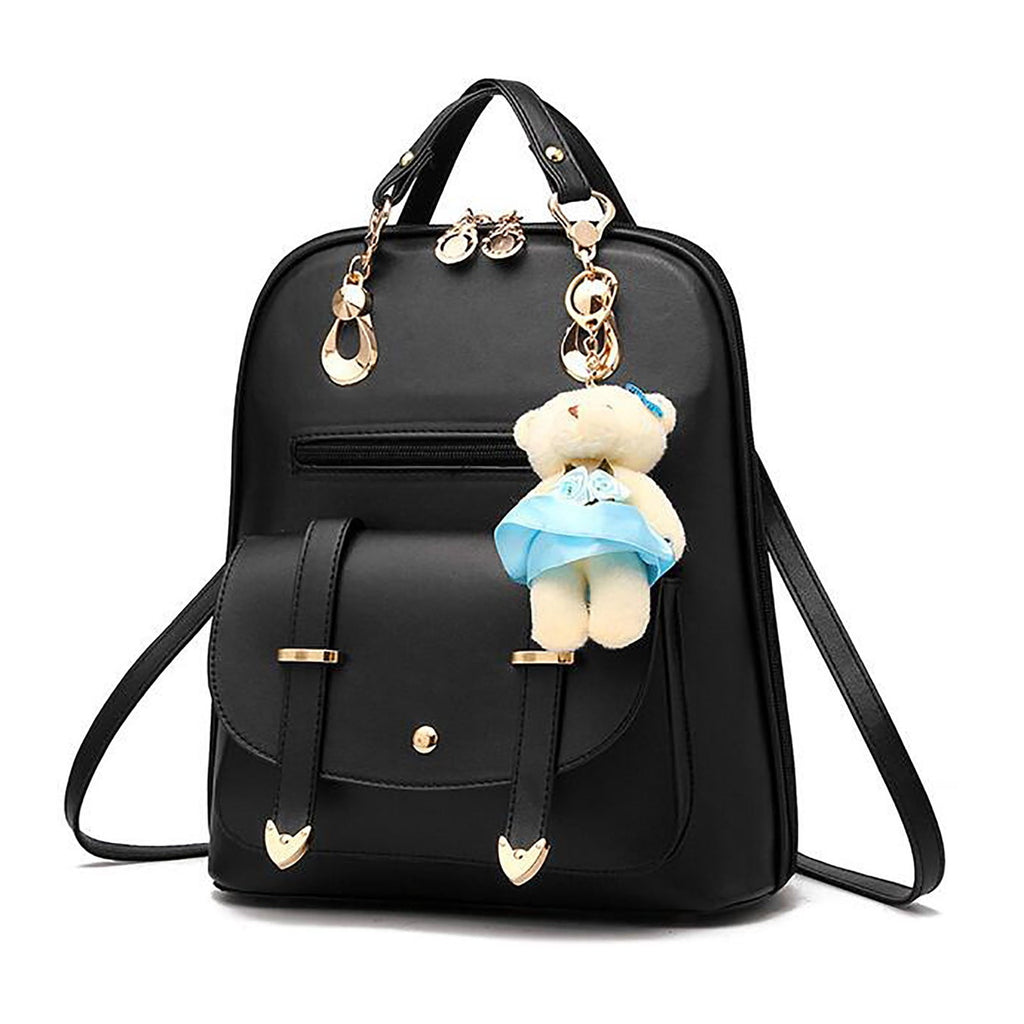 MUSOIE Backpack Purse for Women Fashion Ladies PU Leather Convertible Travel Shoulder Bags Handbag