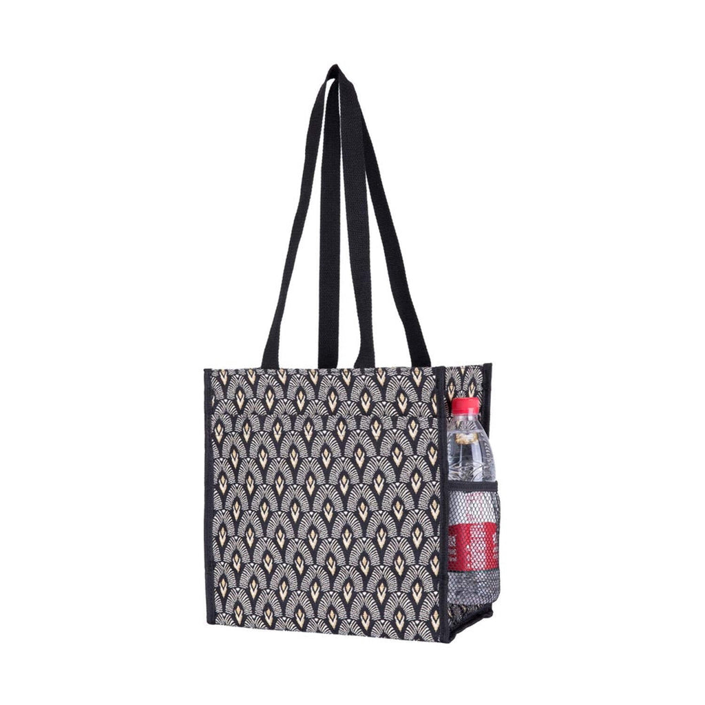 SHOP-LUXOR | BLACK AND WHITE LUXOR SHOPPER BAG