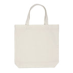 (3 pack) Hello Hobby, Large White Canvas Open Tote Bag with Straps, 13.5” x 13.5” x 3.5”, 3 pack