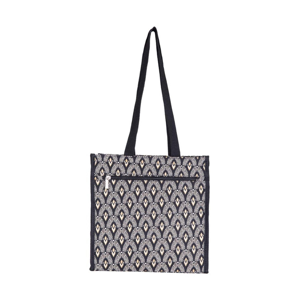 SHOP-LUXOR | BLACK AND WHITE LUXOR SHOPPER BAG
