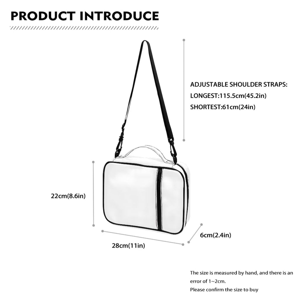 FKELYI Mushroom and Rabbit Bible Case with Shoulder Strap Durable Bible Case Purse for Women Large Capacity Church Bible Handle Bags