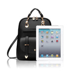 MUSOIE Backpack Purse for Women Fashion Ladies PU Leather Convertible Travel Shoulder Bags Handbag