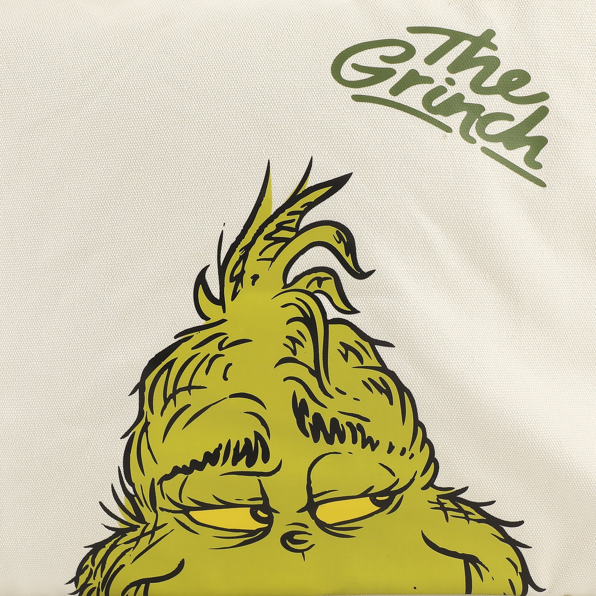 The Grinch 15.5-Inch Adult Canvas Tote Bag