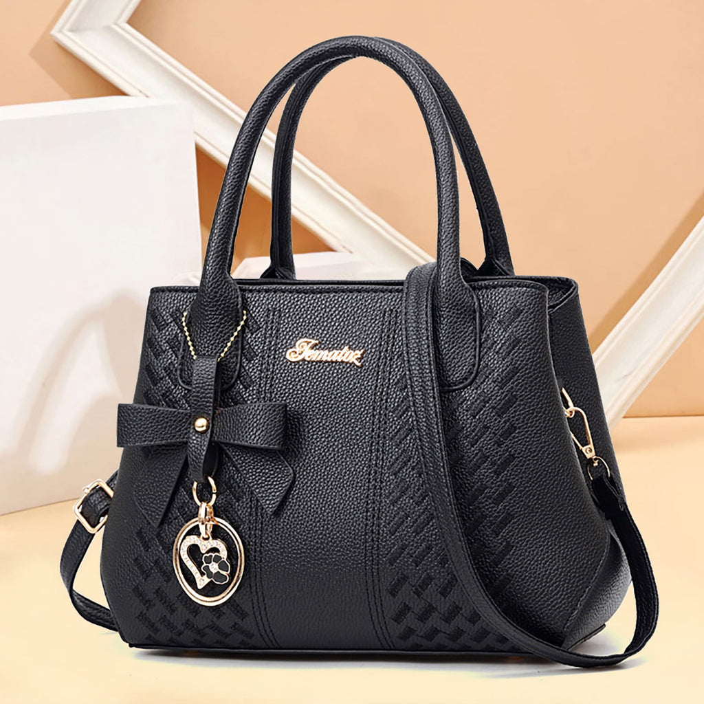 MUSOIE Purses Handbags for Women Shoulder Tote Bags Top Handle Satchel PU Leather Crossbody Bag