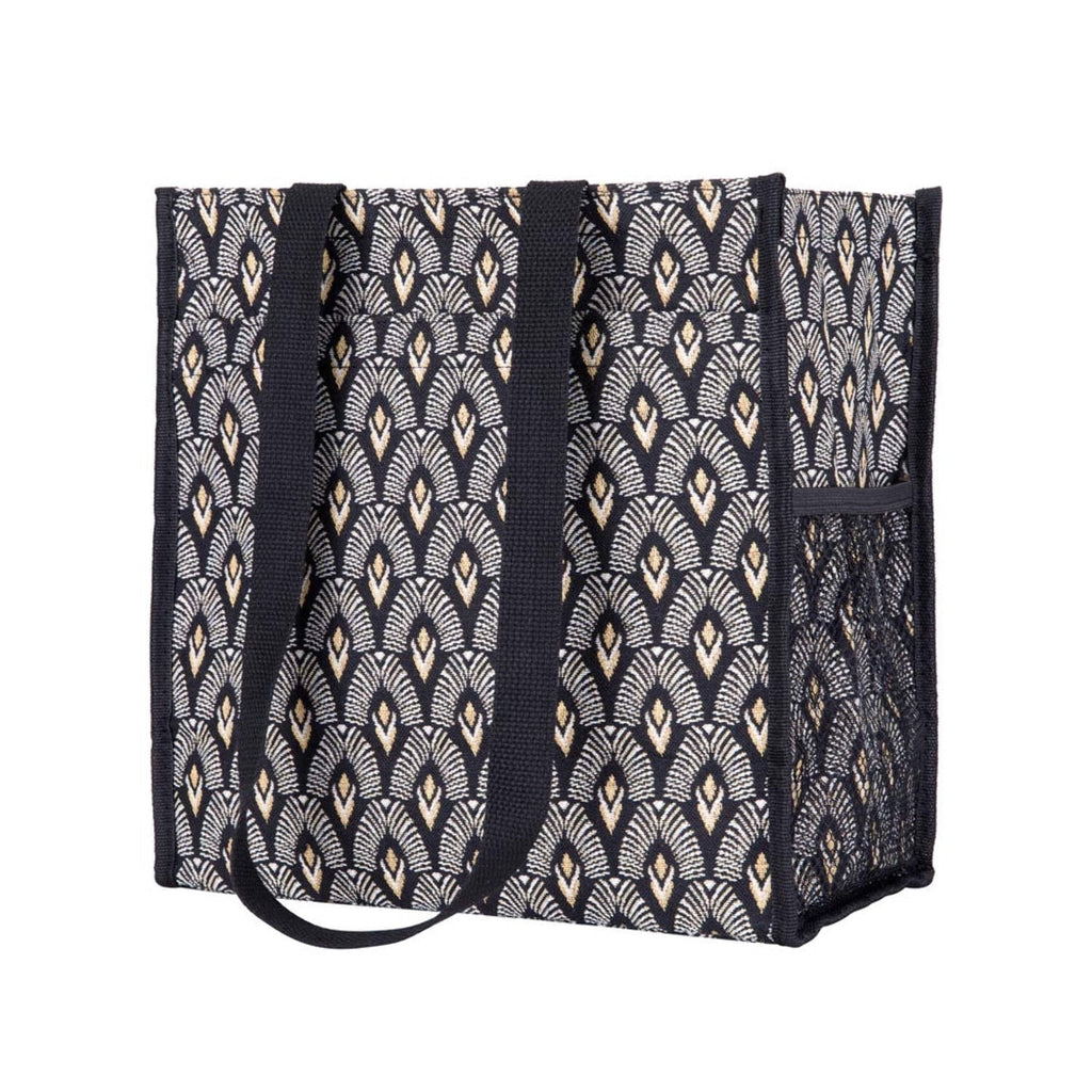 SHOP-LUXOR | BLACK AND WHITE LUXOR SHOPPER BAG
