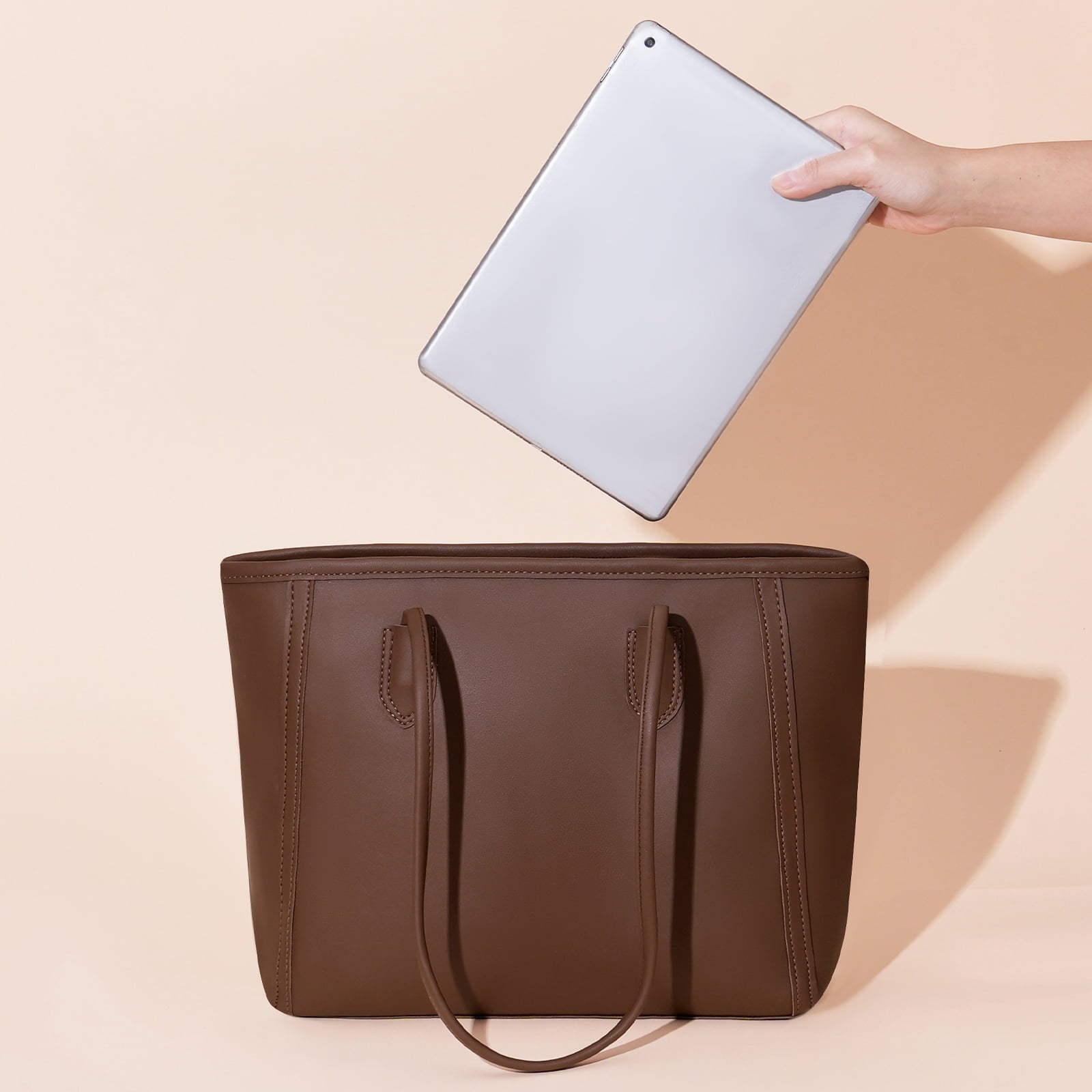 SENDEFN Purses and Handbags Women Fashion Tote Bag Shoulder Bags Top Handle Satchel Purses Leather Handbag