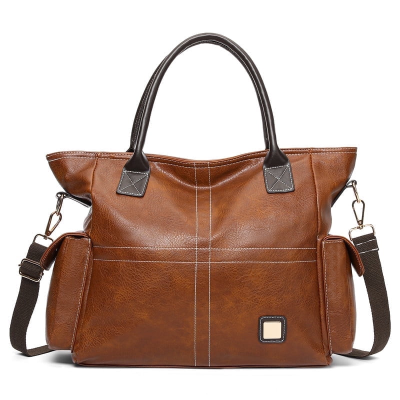 Hobo Bags for Women Handbags Soft Top-handle Purse Leather Large Shoulder Bag Crossbody Travel Satchel - Crossbody Bag