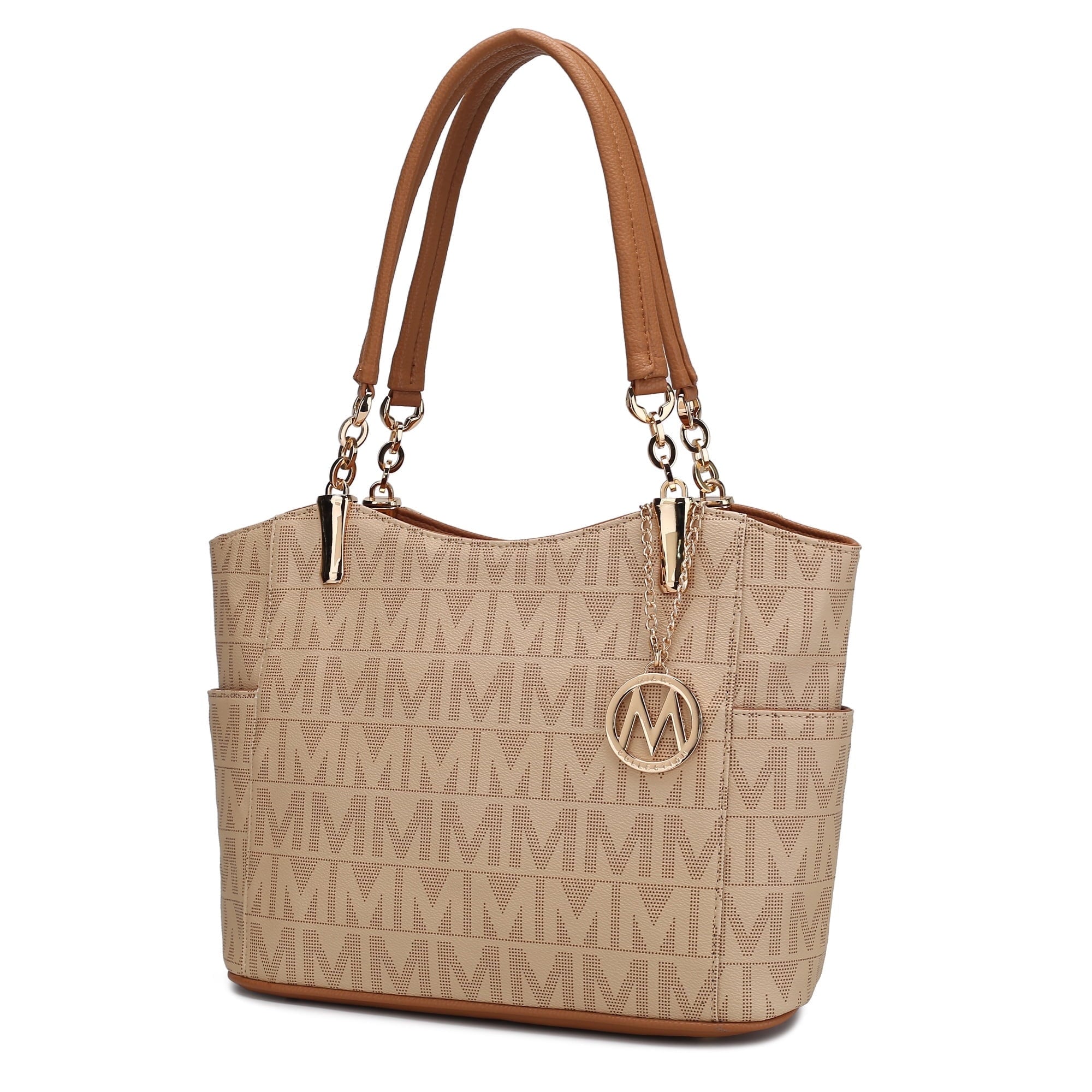 Collection Braylee M Signature Women's Tote Bag, Functional Purse Handbag by Mia K - Light Blue - Tote Bag
