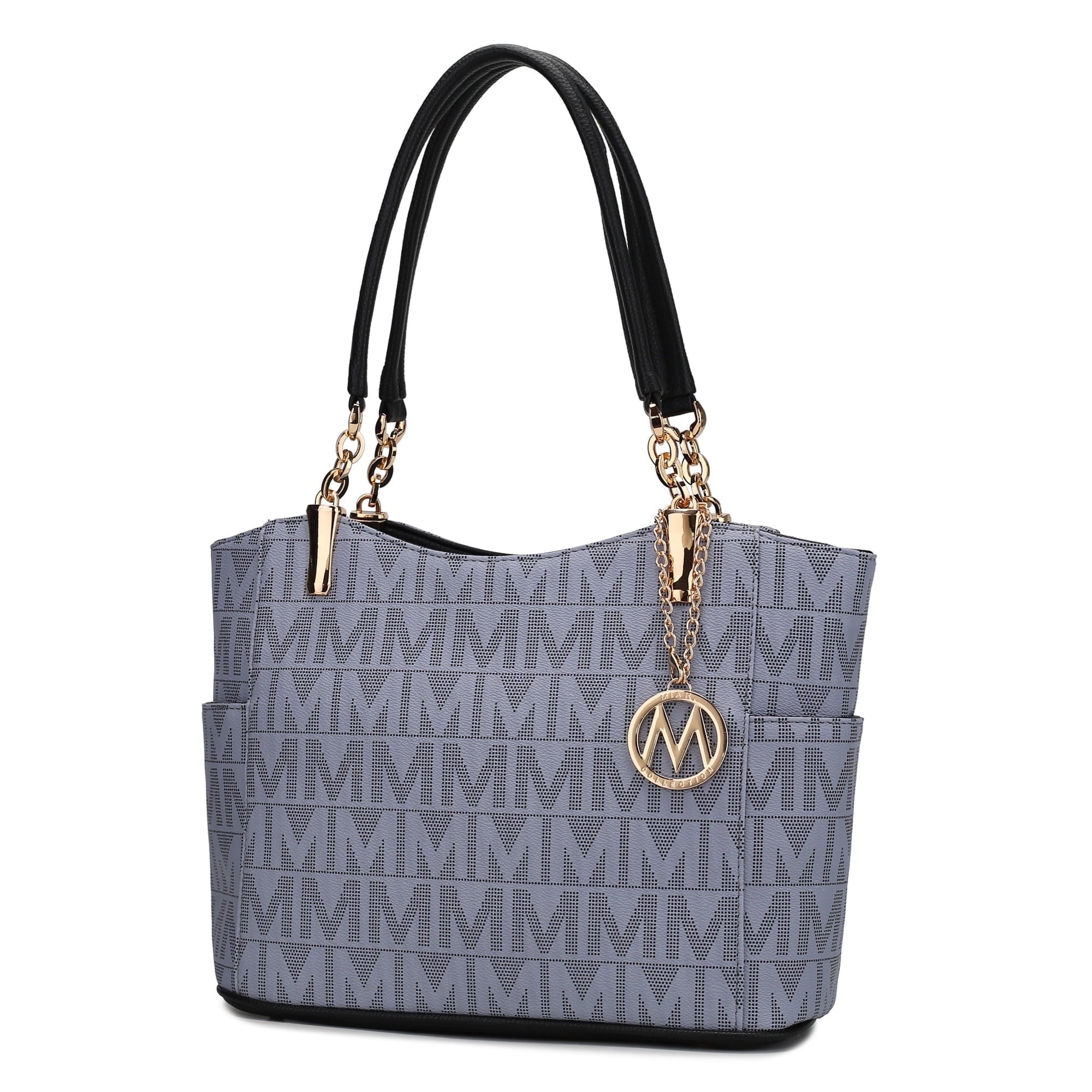 Collection Braylee M Signature Women's Tote Bag, Functional Purse Handbag by Mia K - Light Blue - Tote Bag