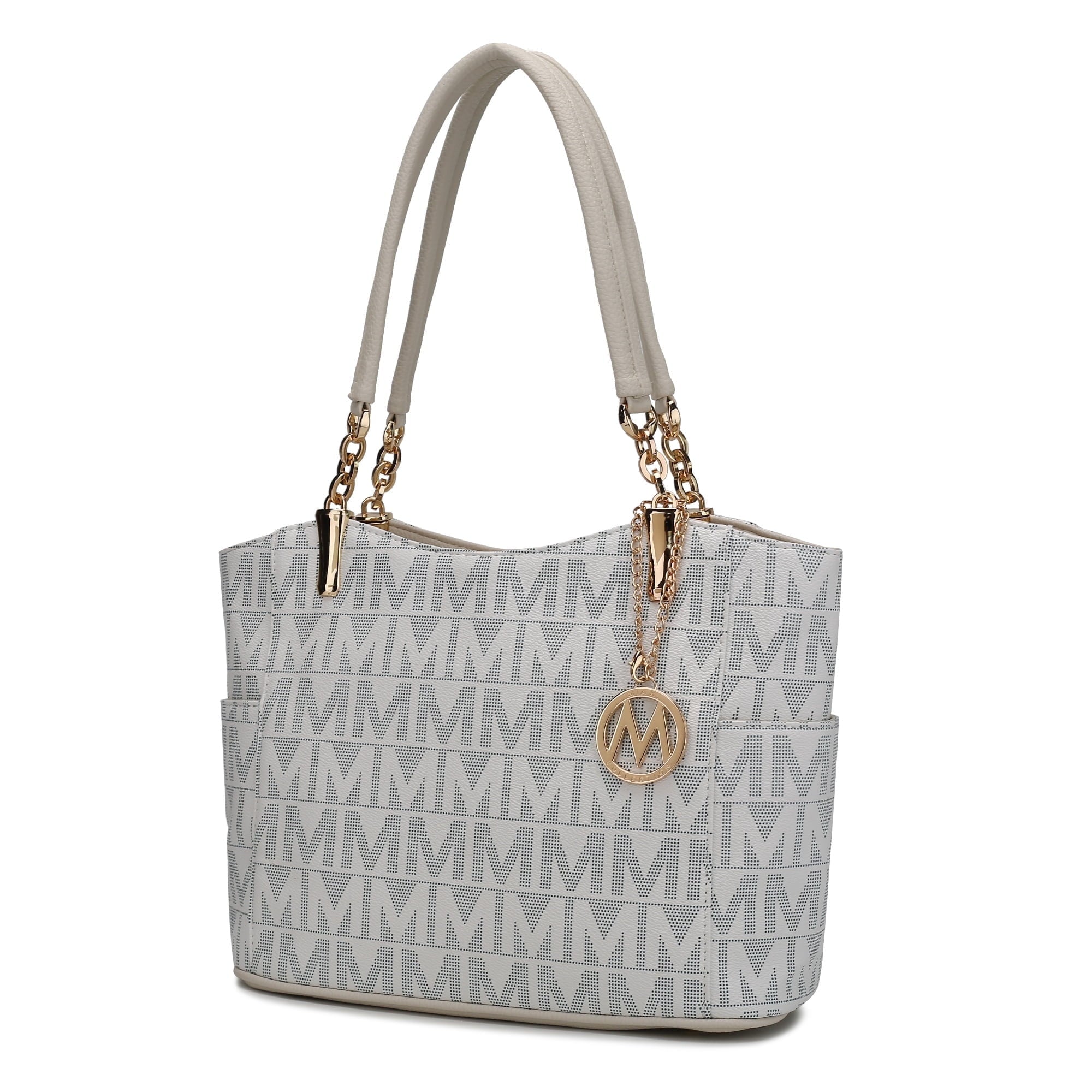 Collection Braylee M Signature Women's Tote Bag, Functional Purse Handbag by Mia K - Light Blue - Tote Bag