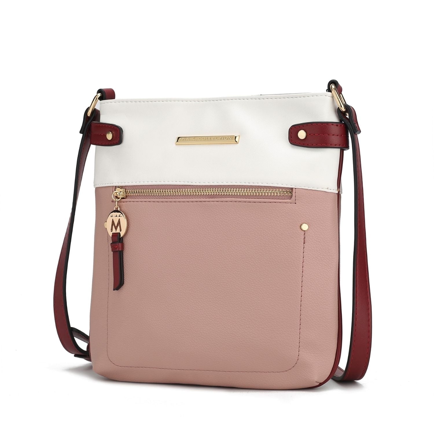 Collection Camilla Women's Crossbody Bag, Vegan Leather Shoulder bag Handbag by Mia K. - - Crossbody Bag