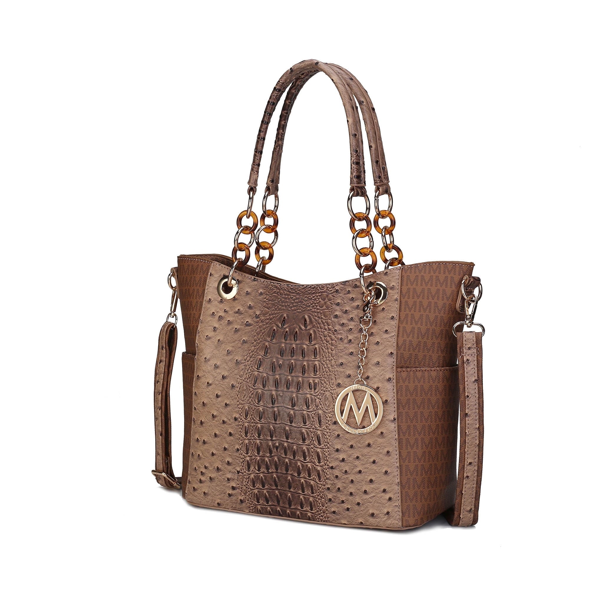Collection Miriam Women's Tote Bag Signature Vegan Leather Handbag Purse by Mia K. - Tote Bag