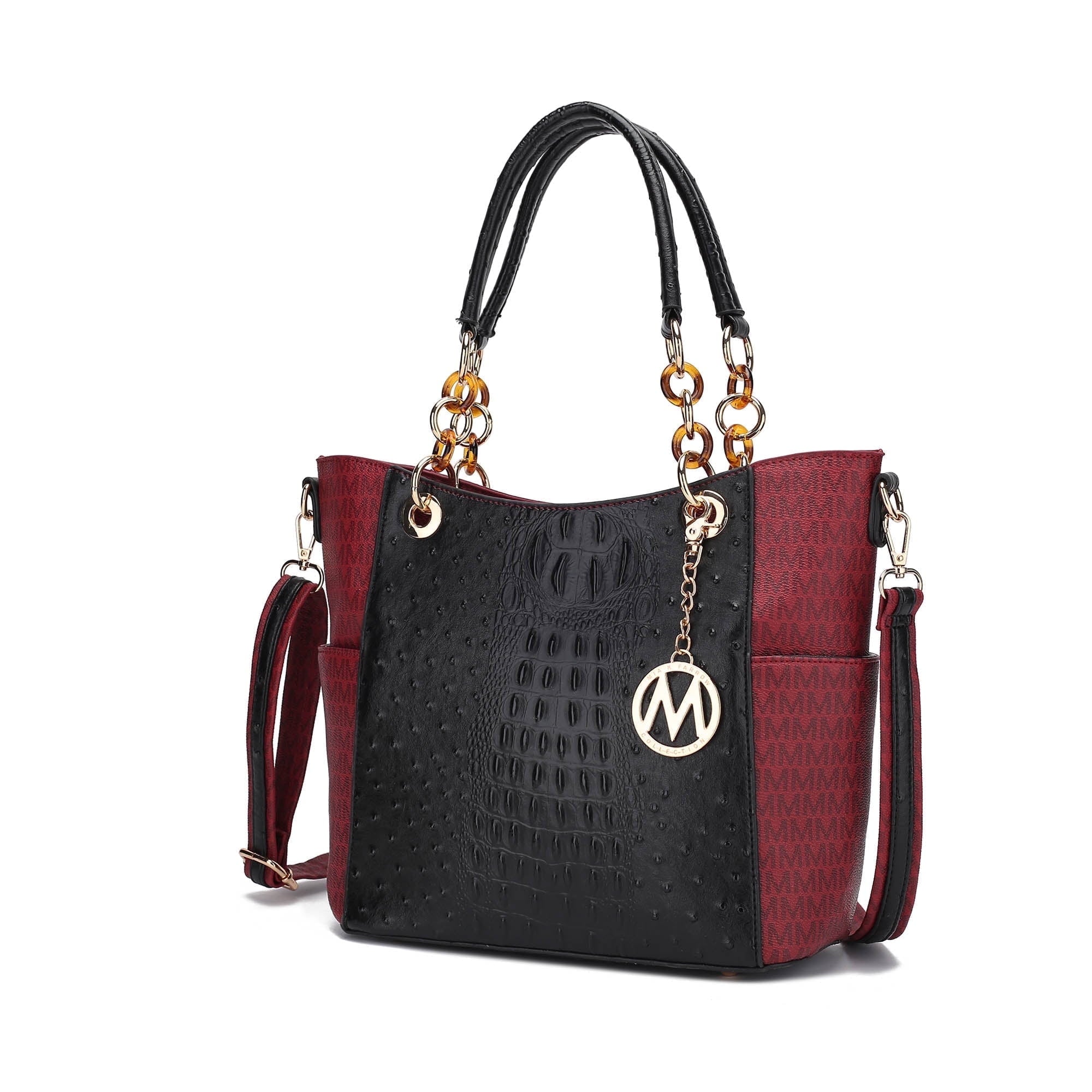 Collection Miriam Women's Tote Bag Signature Vegan Leather Handbag Purse by Mia K. - Tote Bag