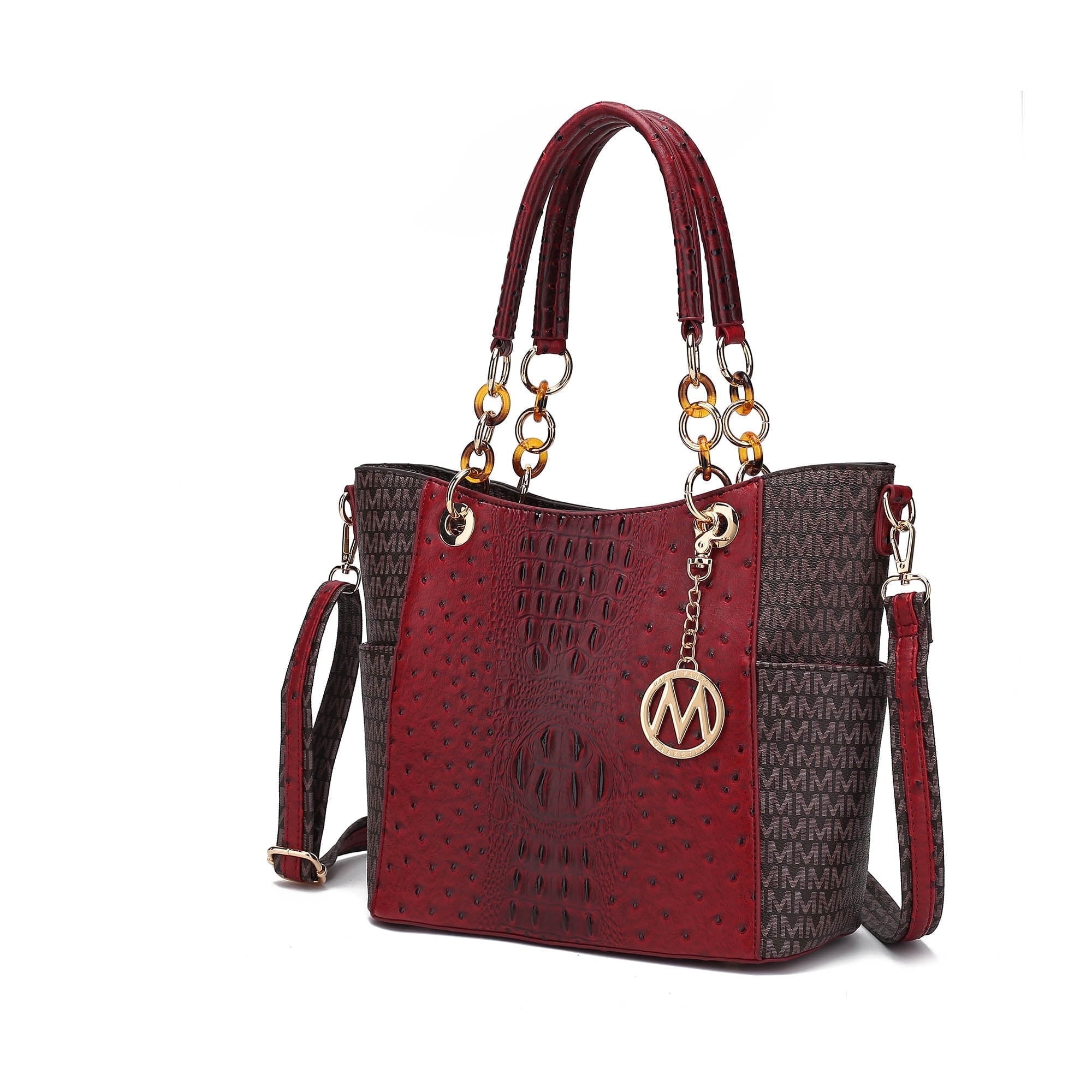 Collection Miriam Women's Tote Bag Signature Vegan Leather Handbag Purse by Mia K. - Tote Bag