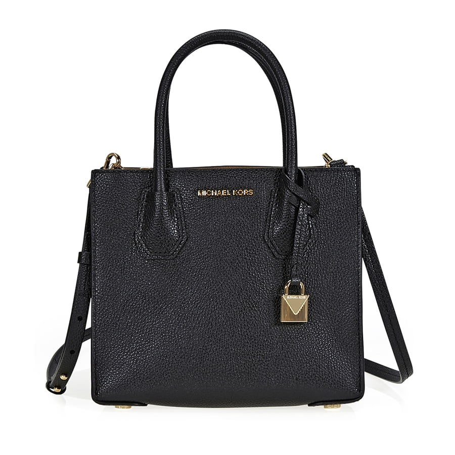Michael Kors Medium Mercer Leather Crossbody Tote, Grapefruit - Crossbody Bag