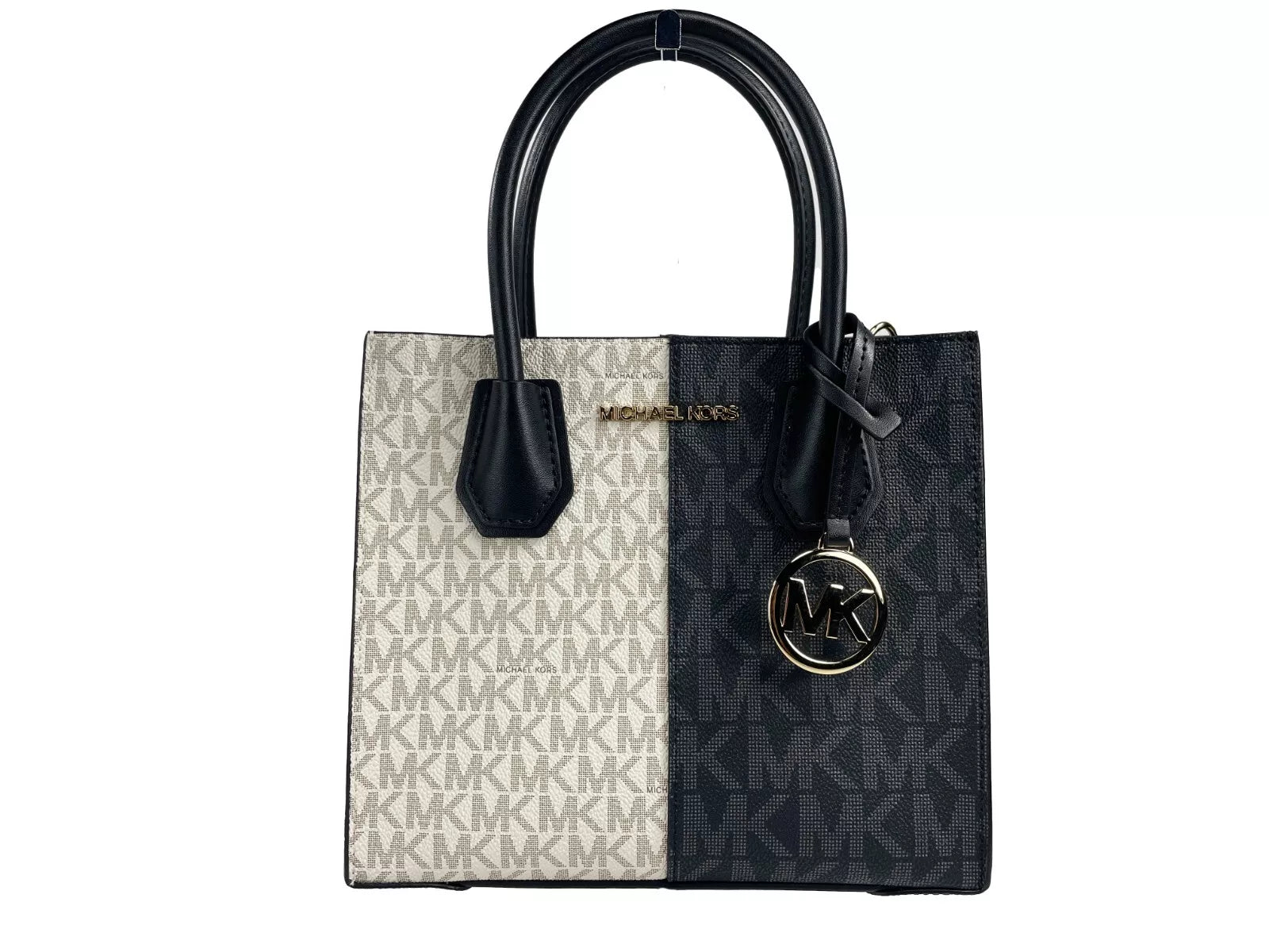 Michael Kors Medium Mercer Leather Crossbody Tote, Grapefruit - Crossbody Bag