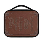 Renewold Casual Cross Bible Case for Men Personalized God is Within Her She Will Not Fall Print Carrier Tote Bag Dustproof Brown Bible Book Covers - Bible Bag