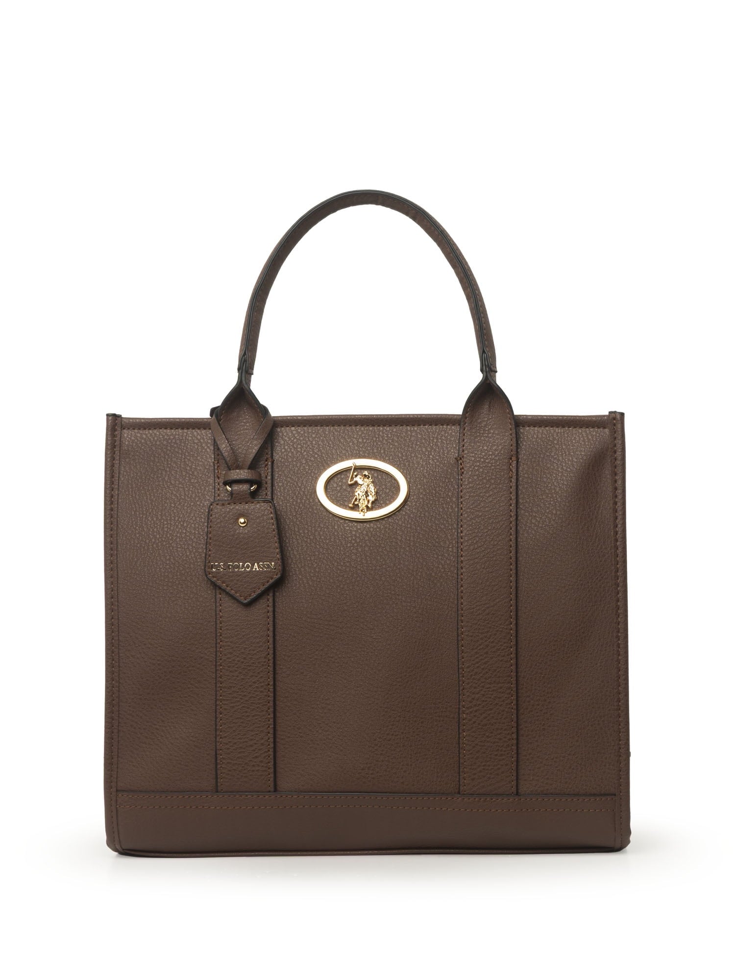 U.S. Polo Assn. Women's Heritage Tote Bag, Black - Tote Bag