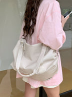 Vintage Large Capacity Ladies Messenger Bag Simple Women's Travel Shoulder Bags Soft PU Leather Female Handbags Big Tote Purse