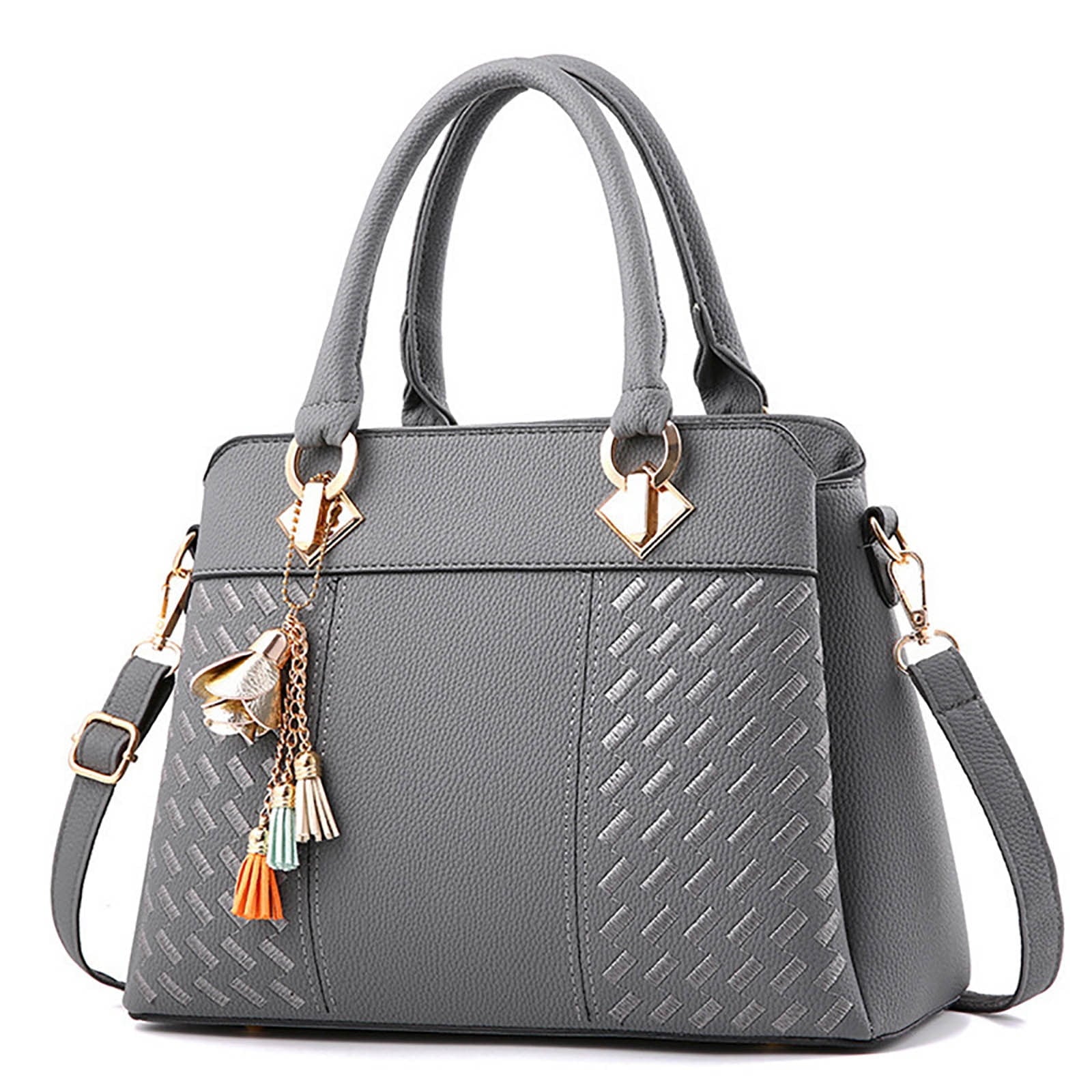 TAIAOJING Women's Shoulder Bag Handbags Ladies Purse Satchel Shoulder Bags Roomy Fashion Tote Leather Bag
